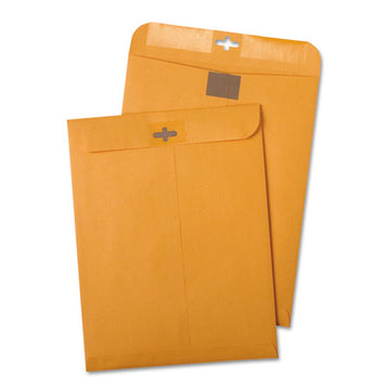 Quality Park™ Postage Saving Clearclasp Kraft Envelope, #55, Cheese Blade Flap, Clearclasp Closure, 6 X 9, Brown Kraft, 100-box freeshipping - TVN Wholesale